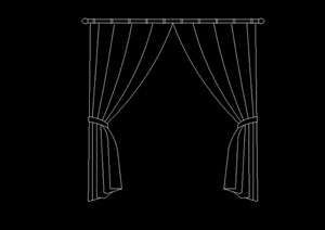 37种窗帘设计cad方案