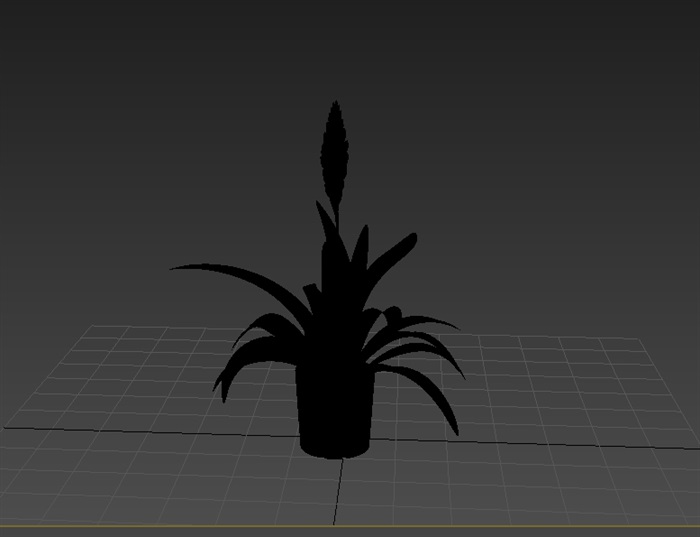 盆栽植物3d模型(1)