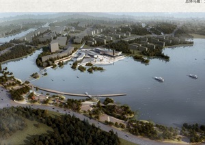 新城核心区滨湖广场及滨湖公园景观设计pdf方案
