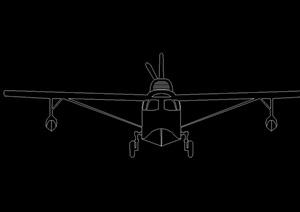 16种不同的详细飞机设计cad方案