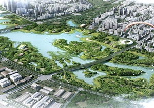 南昌儒乐湖公园景观规划设计pdf方案汇报稿