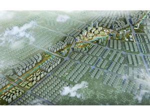 某河畔滨水城市景观规划设计方案高清pdf文本
