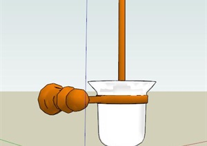马桶清理器设计SU(草图大师)模型