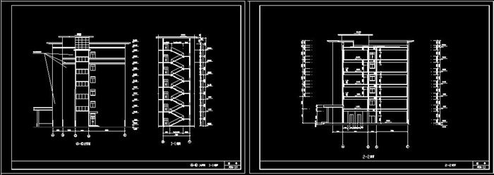 某公司六层框架结构办公楼建筑设计及结构计算书-4521平(6)