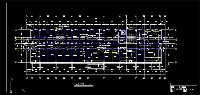 某四层框架结构综合办公楼建筑结构施工图及计算书-4388平(4)