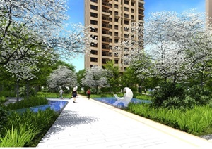 城市住宅小区项目景观设计方案高清文本