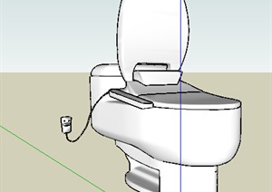 某厕所马桶素材SU(草图大师)模型