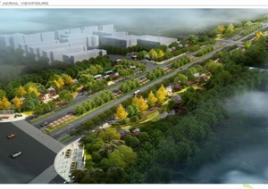 某江南大道道路景观规划设计方案pdf文本