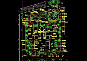 多套广场绿化种植设计CAD方案