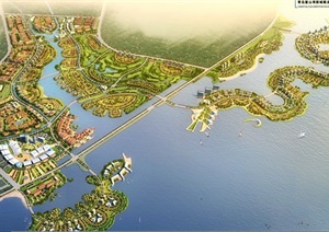 某滨水新城概念规划设计方案文本