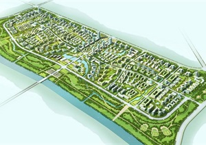某城市产业园概念性规划设计方案