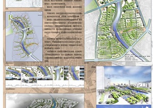 某运河城市景观带规划设计方案