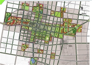 某城市中心城区规划设计方案
