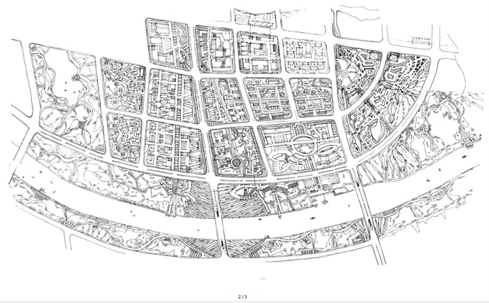 居住区规划设计SU模型及CAD方案(2)