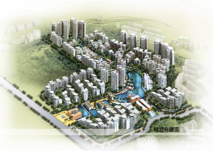 绿谷蓝溪居住小区规划及建筑方案文本(2)