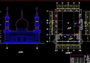 清真寺建筑设计图纸
