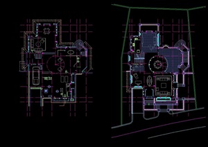 某别墅区建筑设计CAD平面图
