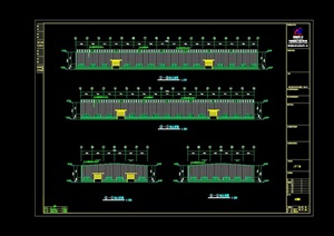东升二厂厂房跨度工程CAD方案
