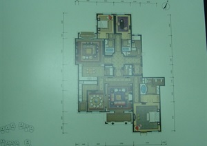 某住宅建筑方案设计jpg户型图