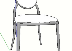 餐椅椅子设计SU(草图大师)模型