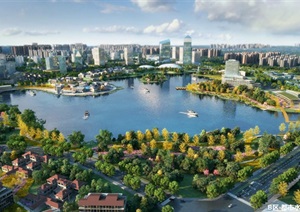 某现代滨湖详细城市设计pdf方案高清文本