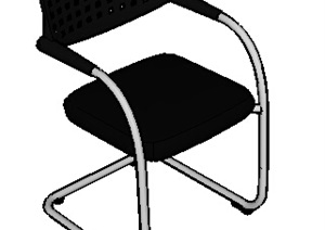 现代办公室座椅设计SU(草图大师)模型