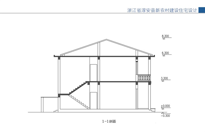 美式二层别墅设计jpg方案及效果图(3)