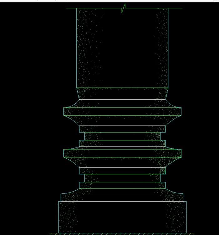 CAD室内柱子设计cad常用图块(3)