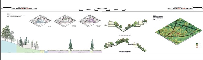 某现代风格文化休闲中心建筑景观规划设计方案(6)