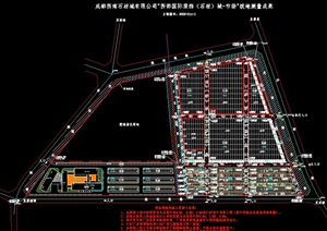 四川某石材城钢结构工程厂房CAD图
