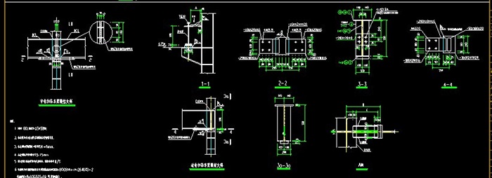 某公司车间吊车梁系统CAD图(3)