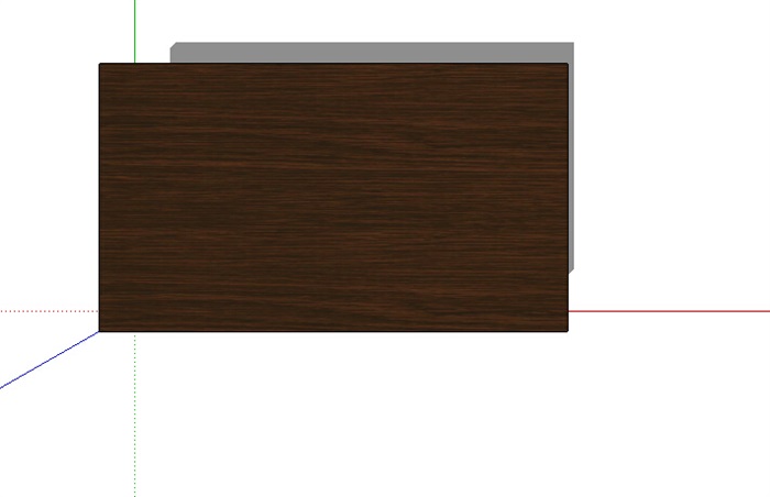 现代木桌独特的桌子设计su模型
