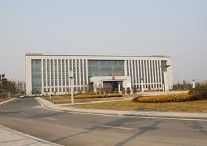 某区政府行政中心多层办公大楼建筑cad施工图设计