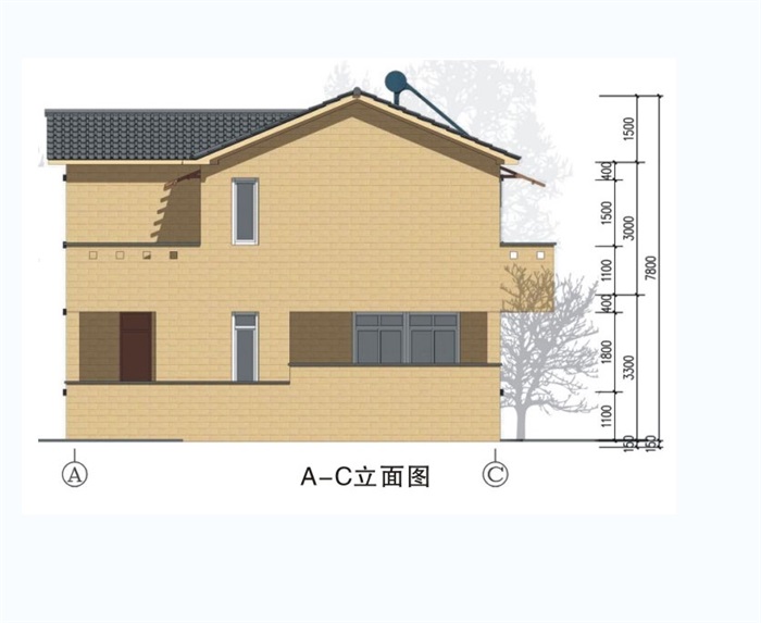 新中式自建别墅设计jpg方案(2)