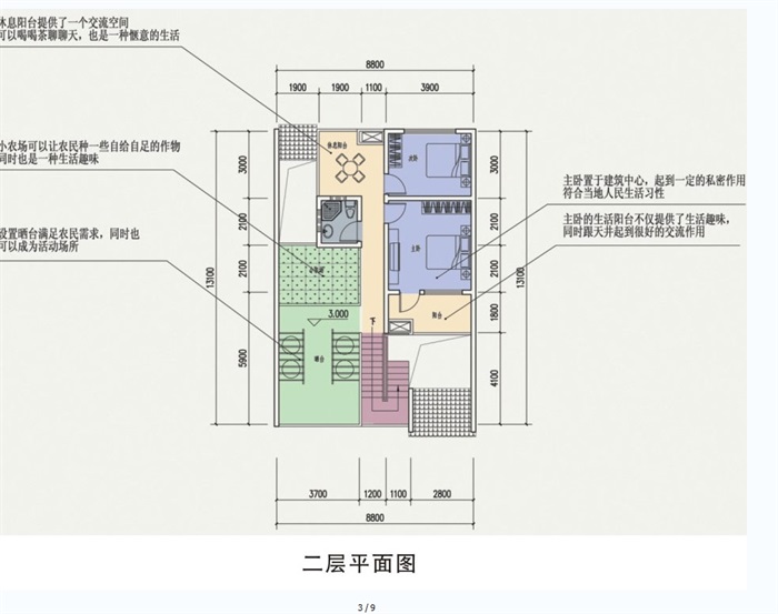 中式别墅小区建筑设计jpg方案(2)