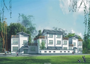 中式农村详细别墅设计jpg方案
