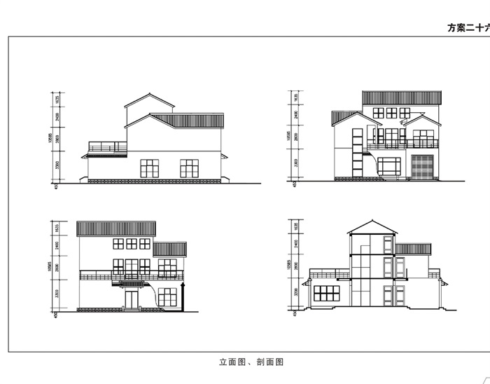 中式农村自建别墅jpg方案(3)