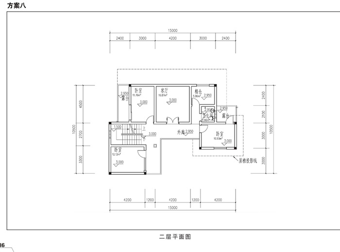 中式多层别墅jpg方案图(3)