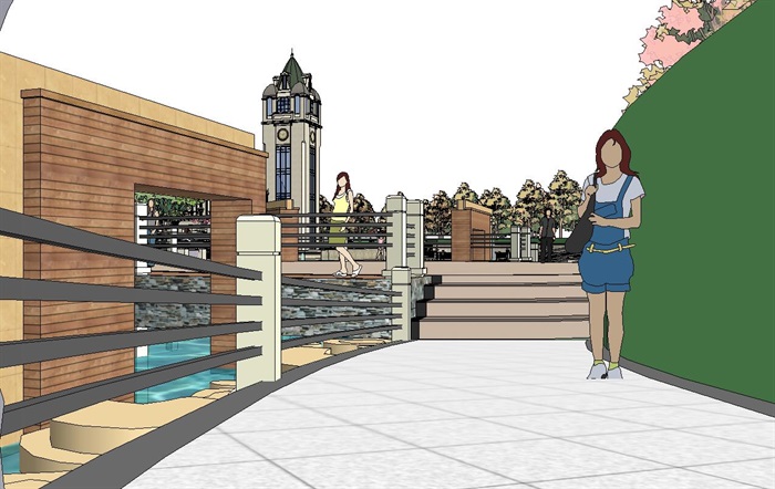 33--滨湖商业街模型设计图(7)