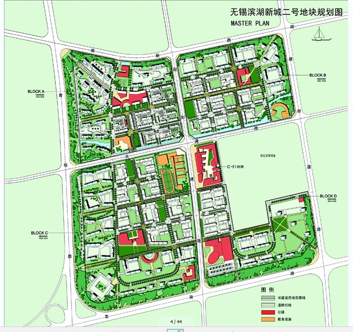 无锡万科魅力之城小区规划设计jpg方案(2)