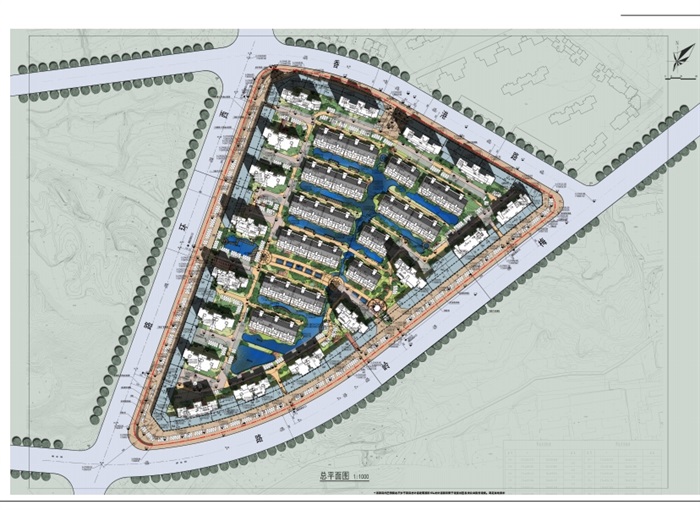 某现代详细住宅小区规划设计pdf文本(2)