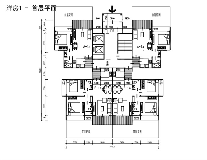 中式详细洋房建筑设计pdf方案(3)