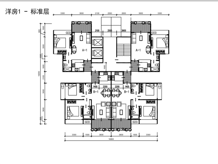 中式详细洋房建筑设计pdf方案(4)