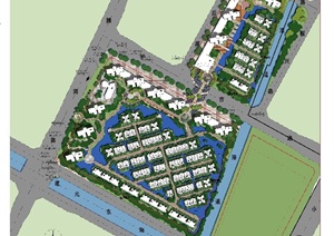 住宅小区概念规划设计方案