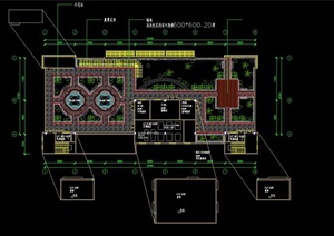 办公楼的屋顶花园设计cad方案