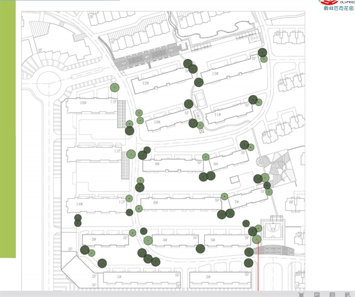 某详细的花园小区一期景观设计pdf方案(2)