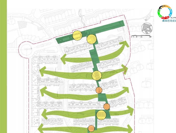 某详细的花园小区一期景观设计pdf方案(5)