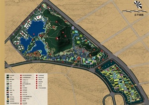 某现代详细公园景观规划设计pdf方案