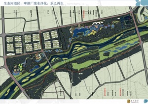 某现代详细湿地公园景观设计pdf方案