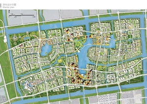 某现代滨海新城启动区块城市设计方案高清文本